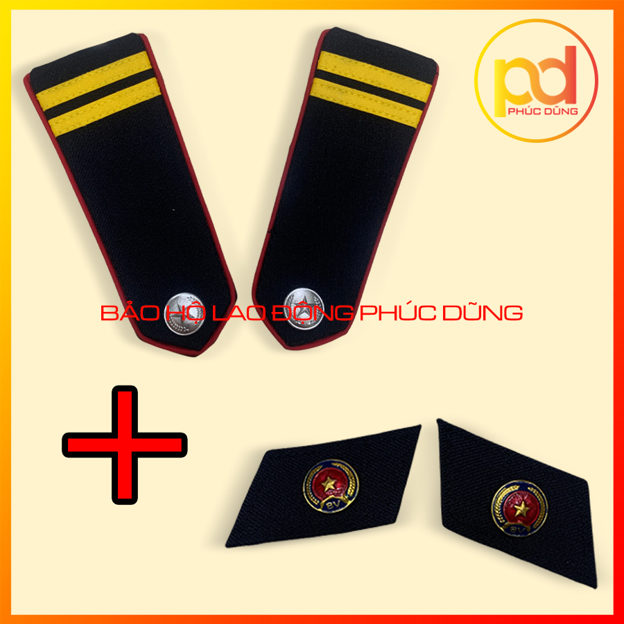 Combo cầu vai và ve áo bảo vệ