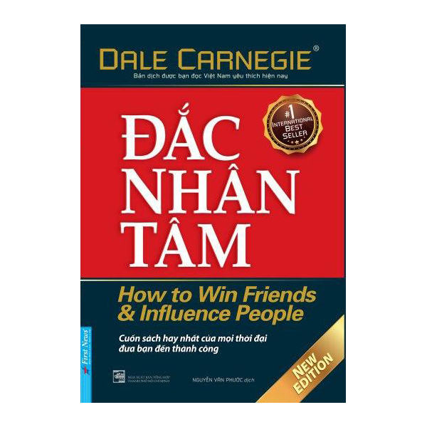 Sách - Dale Carnegie - Đắc Nhân Tâm - Bìa Cứng