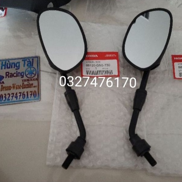 Cặp kính gương chiếu hậu xe DREAM lùn zin honda thái xịn