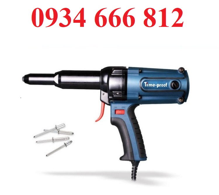 Máy bắn đinh rive nhôm 3.2-5.0 bằng điện 220V TIMEPROOF TAC500