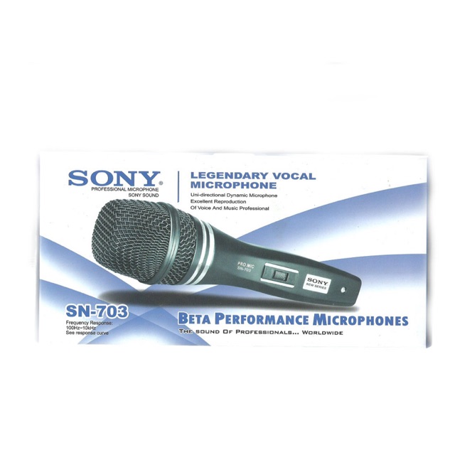 Micro karaoke có dây sn-703