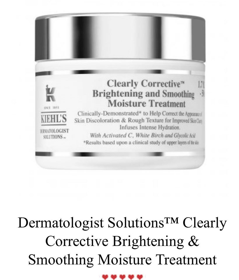 Kem Dưỡng Ẩm Kiehl’s Clearly Corrective Brightening & Smoothing Treatment (50ml)