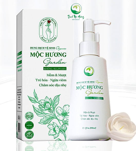 [HCM]Dung dịch Vệ sinh phụ nữ Thanh Mộc Hương(100ml) tặng Nước hoa cho chị em