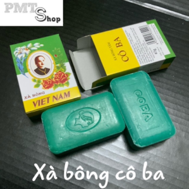 Combo 5 hộp xà bông cục cô ba việt nam 65g x 5 hộp vang bóng một thời - cô 3 sài gòn
