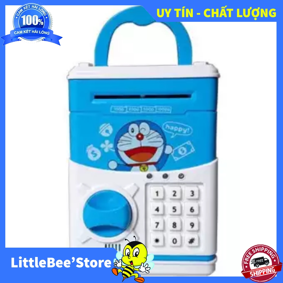 Két Sắt Mini Thông Minh Cho Bé Mở Bằng Mật Mã , Ống Heo Đựng Tiết Kiệm Cho Bé Yêu Nhân Vật Hoạt Hình - Cho Bé Yêu Niềm Vui Bất Ngờ