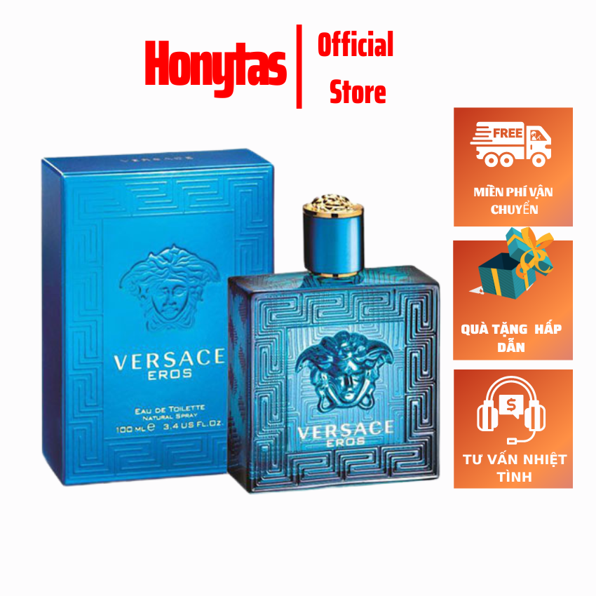 Nước hoa nam versace eros edt 100ml - dầu thơm versace eros hương thơm nam tính quyến rũ