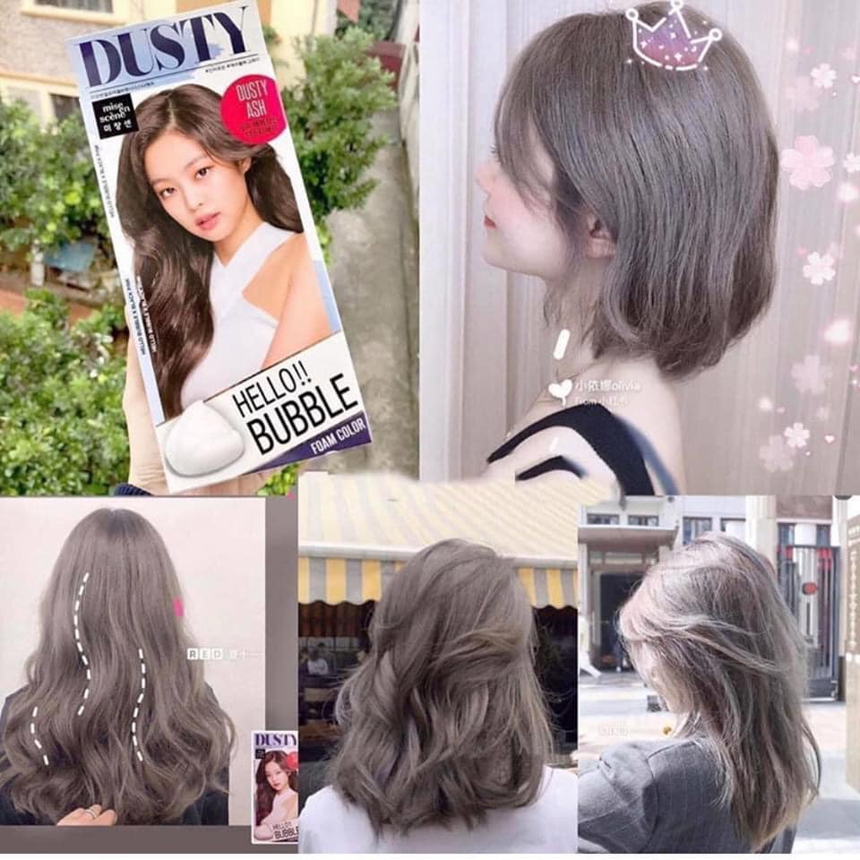 Nhuộm tóc dạng bọt Mise en scene Hello Bubble