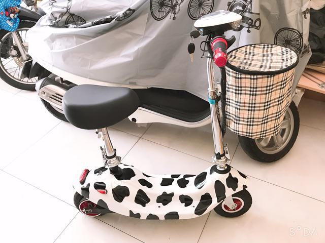 [HCM]Xe điện mini E-Scooter bánh 8 inch
