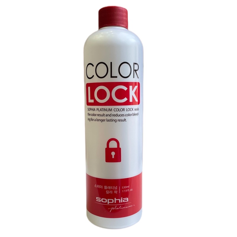 Khóa màu tóc nhuộm Sophia Platinum Color Lock 530ml