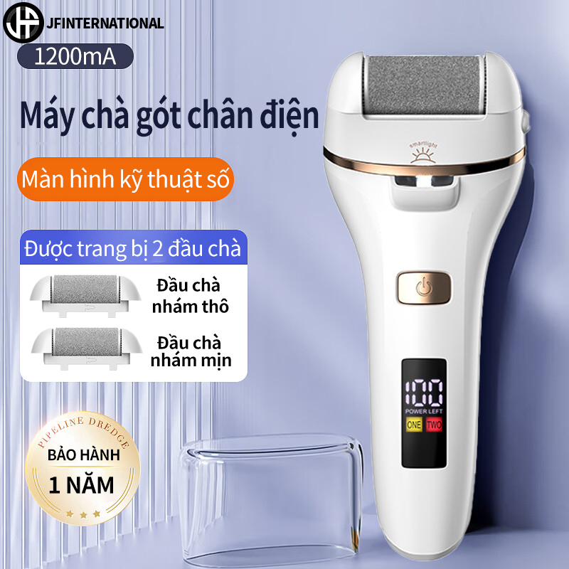Máy chà gót chân đá chà tẩy tế bào chết ở gót chân Dụng cụ chà gót chân sạc USB - Máy chà gót chân tẩy tế bào chết tiện lợi