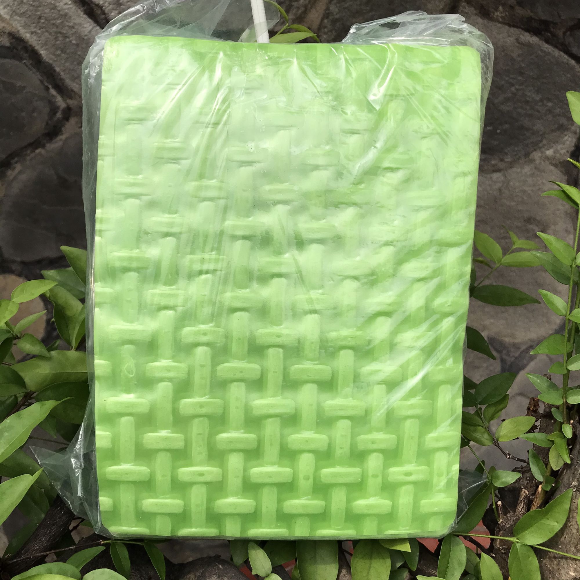 Bánh tráng Vuông 500Gr (Loại siêu dày) Vị lá dứa.