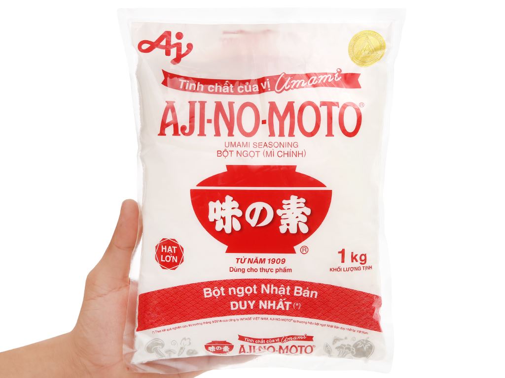 Bột ngọt Ajinomoto hạt lớn gói 1kg