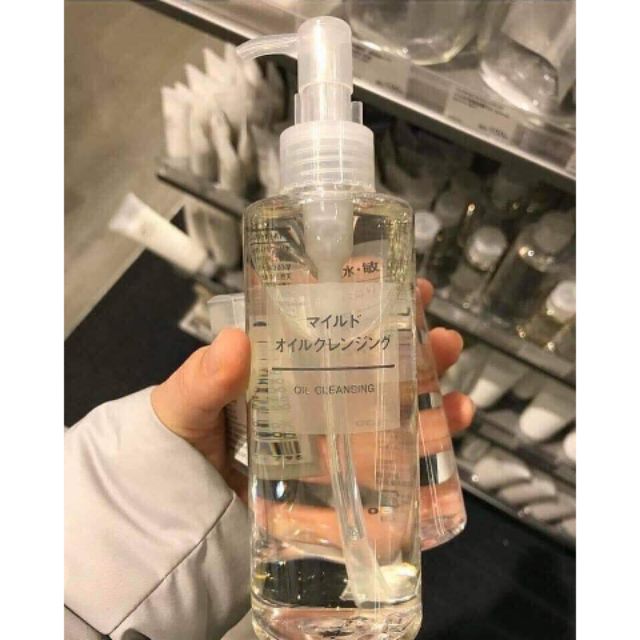 Dầu tẩy trang muji nhật 200ml.