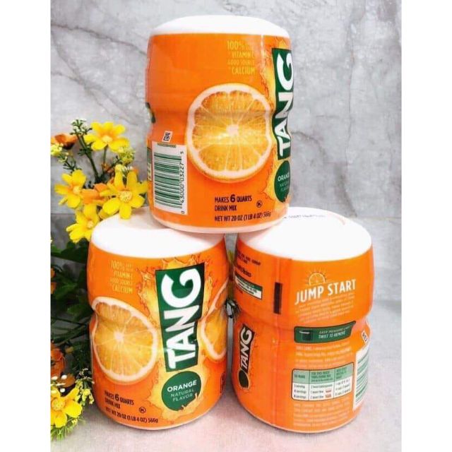 🍊🍊Bột pha nước cam Tang hộp nhỏ 566g.