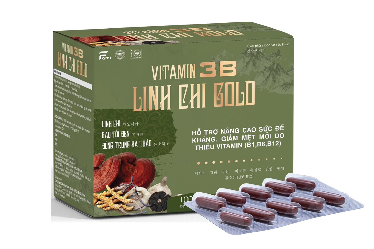 Viên uống vitamin 3b bổ sung vitamin b1+b6+b12 - hộp 30 viên - hộp 100 viên