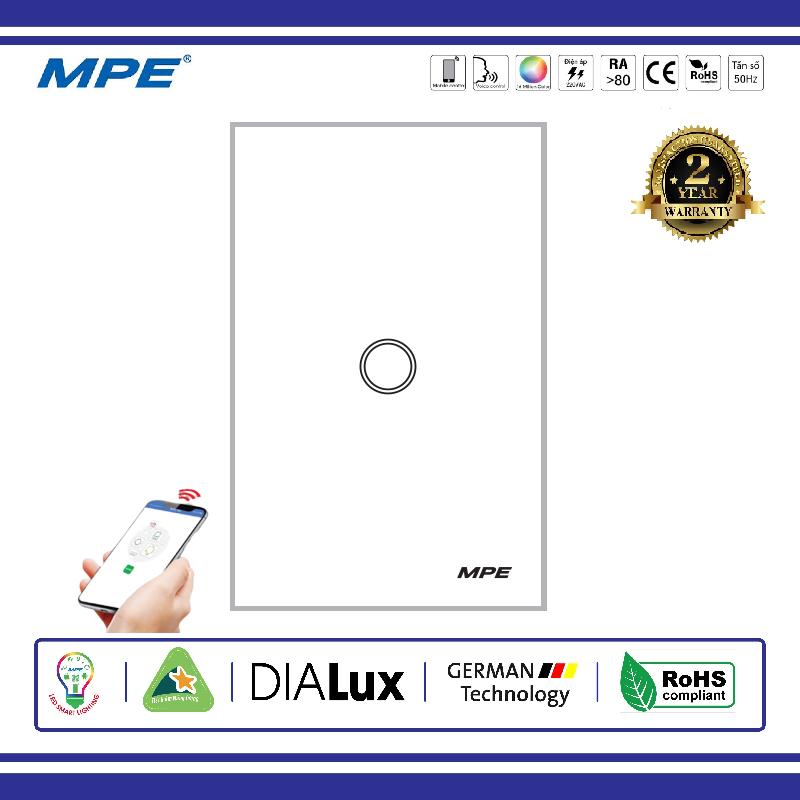 Mặt 1 công tắc thông minh sw1 mpe wifi