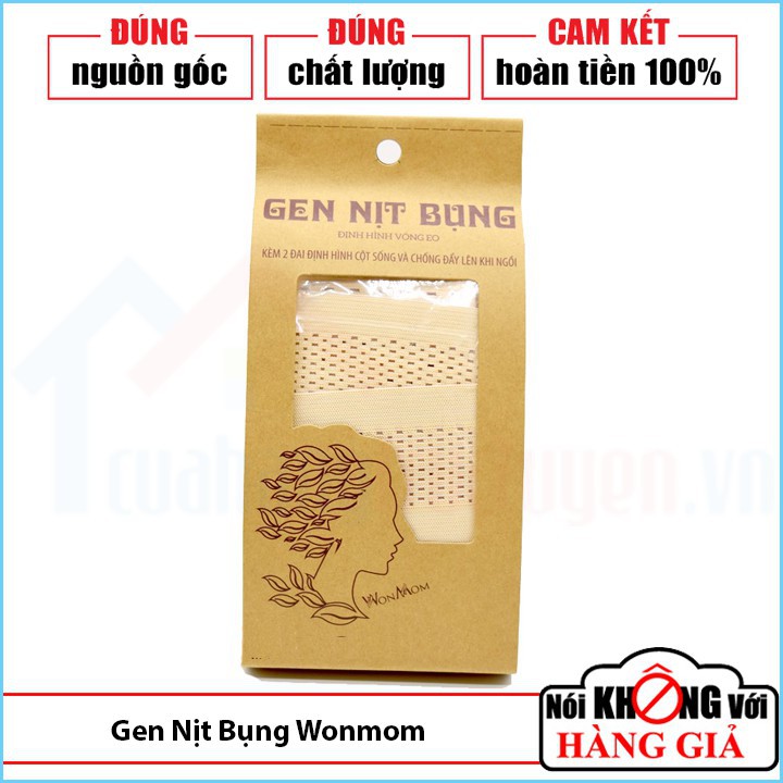 Gen nịt bụng định hình vòng eo và sống lưng freesize - wonmom nam0