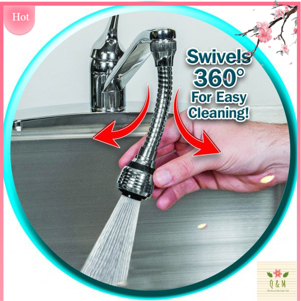 Vòi nước gắn bồn rửa Tăng Áp Điều Hướng Xoay 360 Độ Tiện Lợi , Điều chỉnh nhiều chế độ tiết kiệm nước