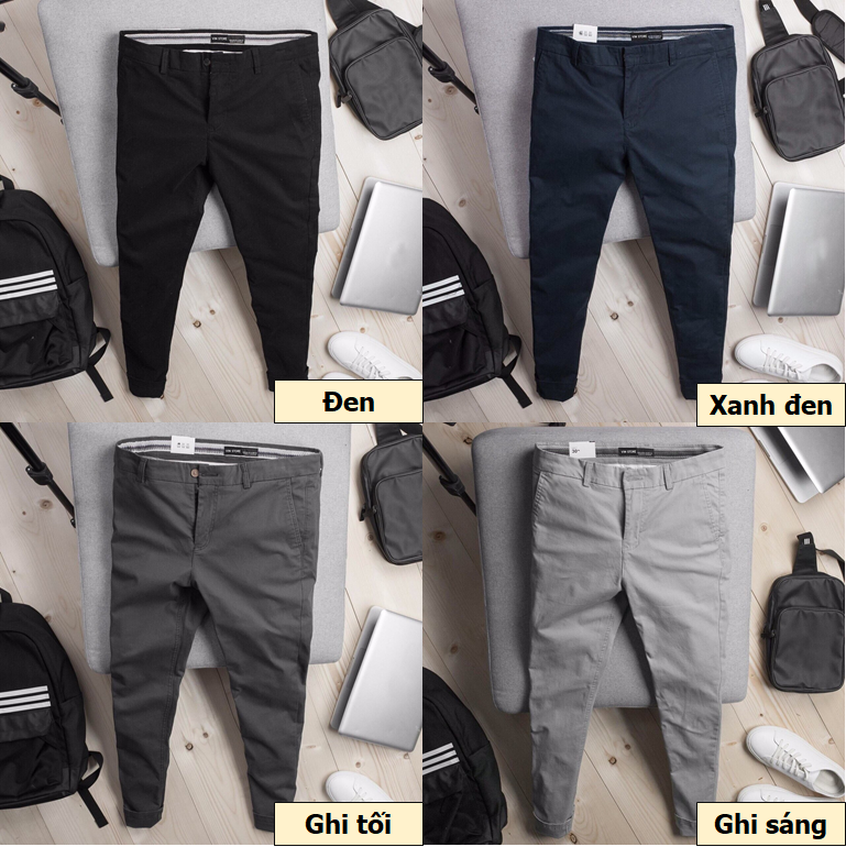 QUẦN KAKI NAM HÀN QUỐC LẠNH MỊN THOÁNG MÁT ZORO-KK01