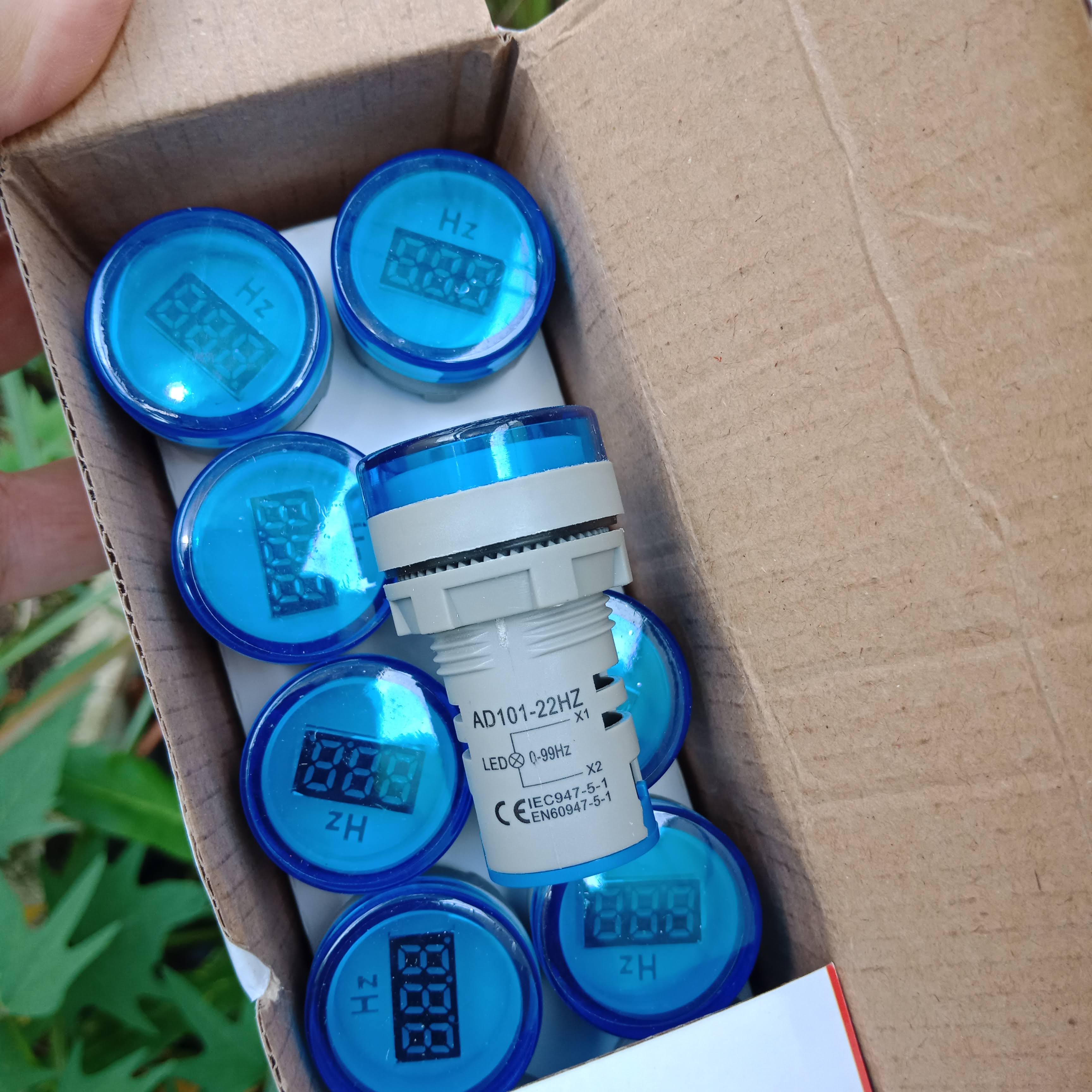 Đèn báo tần số điện xoay chiều, đèn báo Hezt 0-99Hz