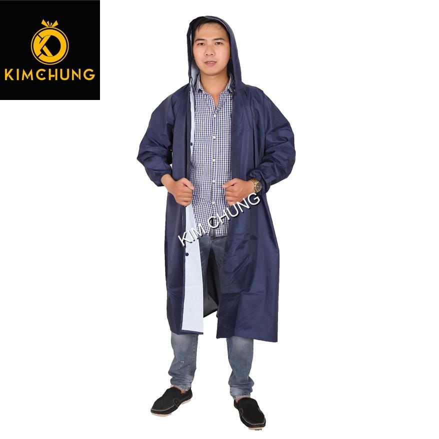 [HCM]Áo mưa vải dù siêu nhẹ Áo mưa dây kéo thời trang nam cao cấp size 2XL (được chọn màu)