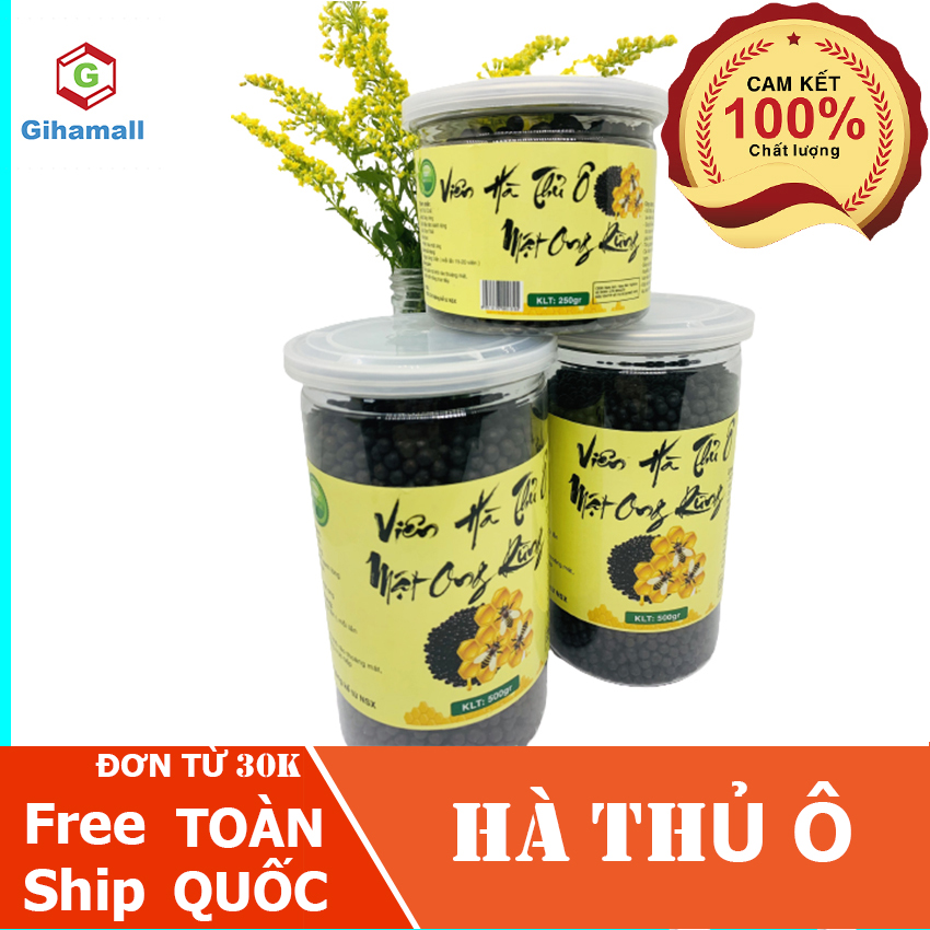 Viên hà thủ ô - mật ong rừng gihamall, - 250g
