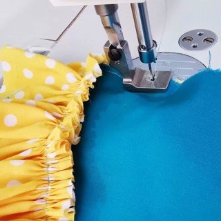Chân vịt nhún 1 lớp nhún 1 lớp không nhún sử dụng cho máy may
