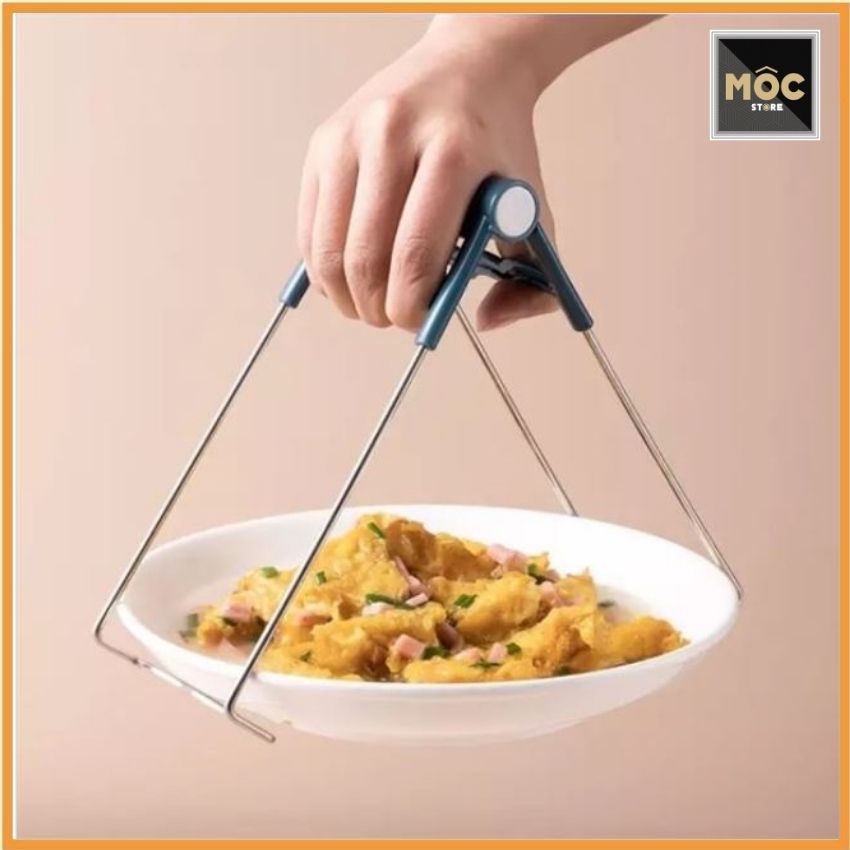 Dụng Cụ Gắp Bát Đĩa Nóng Bằng Inox , kẹp gắp chống nóng thông minh, Mocstore, kẹp gấp chắc chắn, cứng cáp, inox cao cấp, gia dụng thông minh  giá rẻ