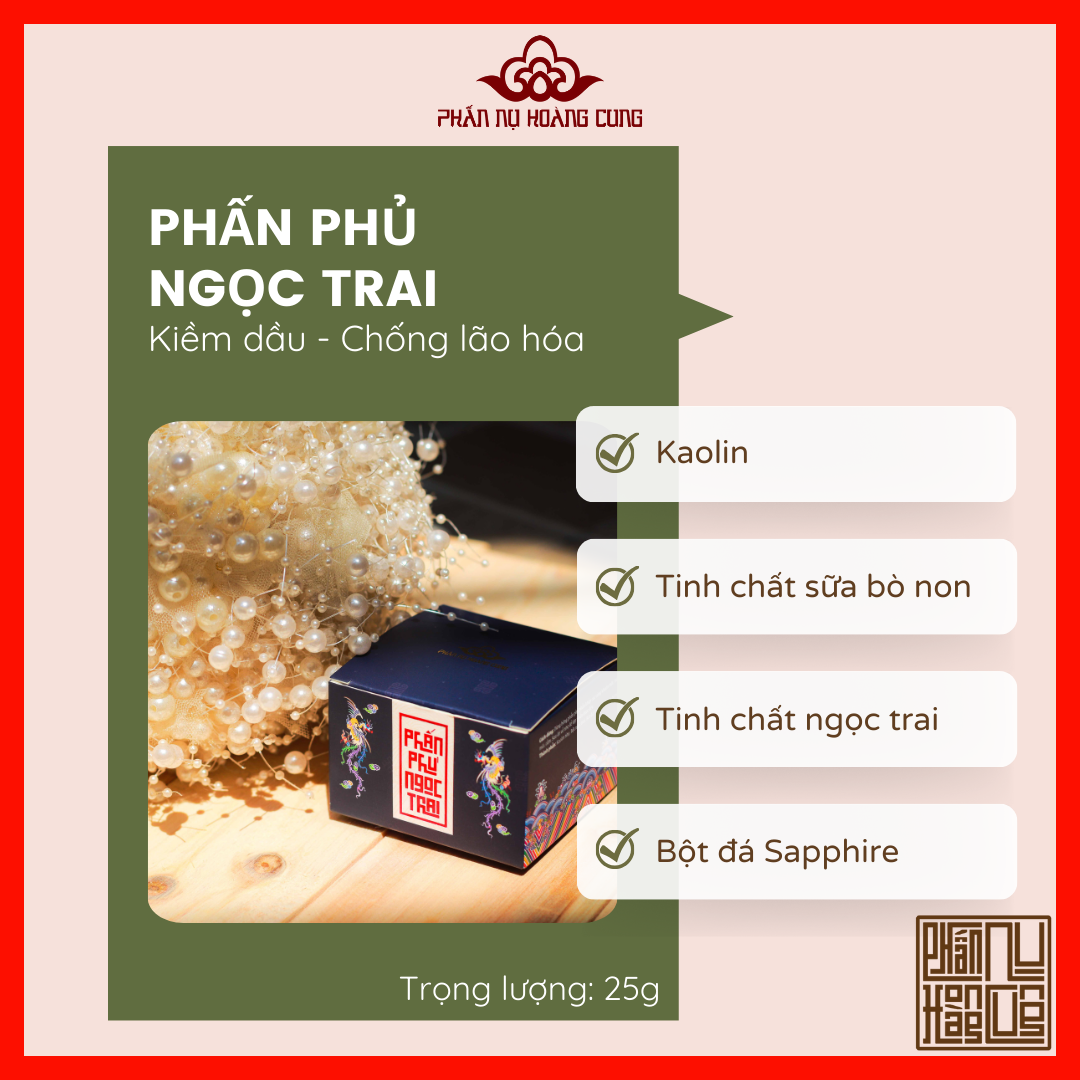 Phấn phủ kiềm dầu, phấn phủ ngọc trai, phấn nụ hoàng cung, đá sapphire lấp lánh, chống nắng, dung tích 25g