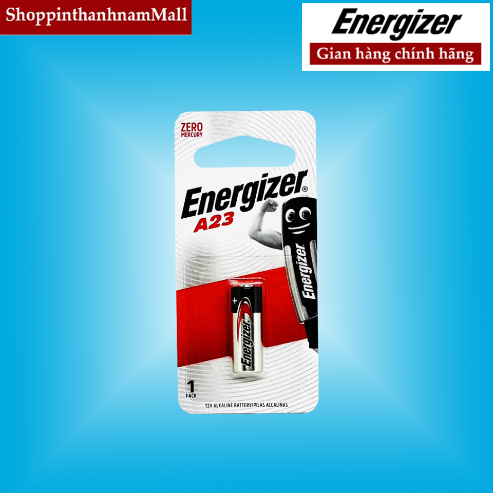 Pin a23 energizer 12v vỉ 1 viên thay pin remote cửa cuốn