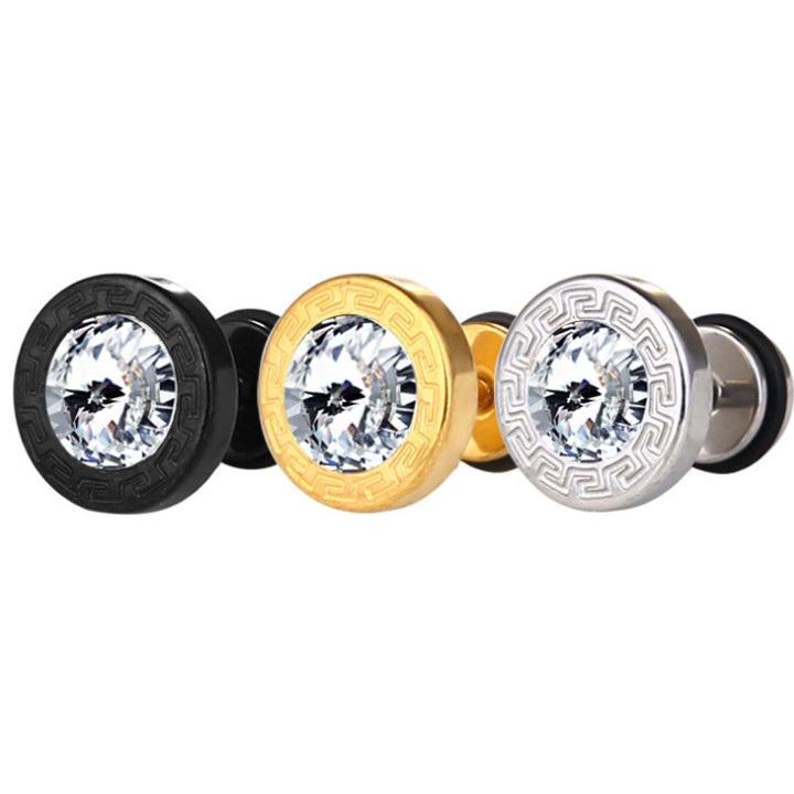 Bông tai nam titan không đen tt 1701 - 1 cặp