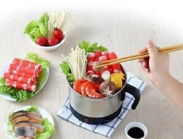 Nồi nấu mì đa năng Happy call siêu xinh 1.6L