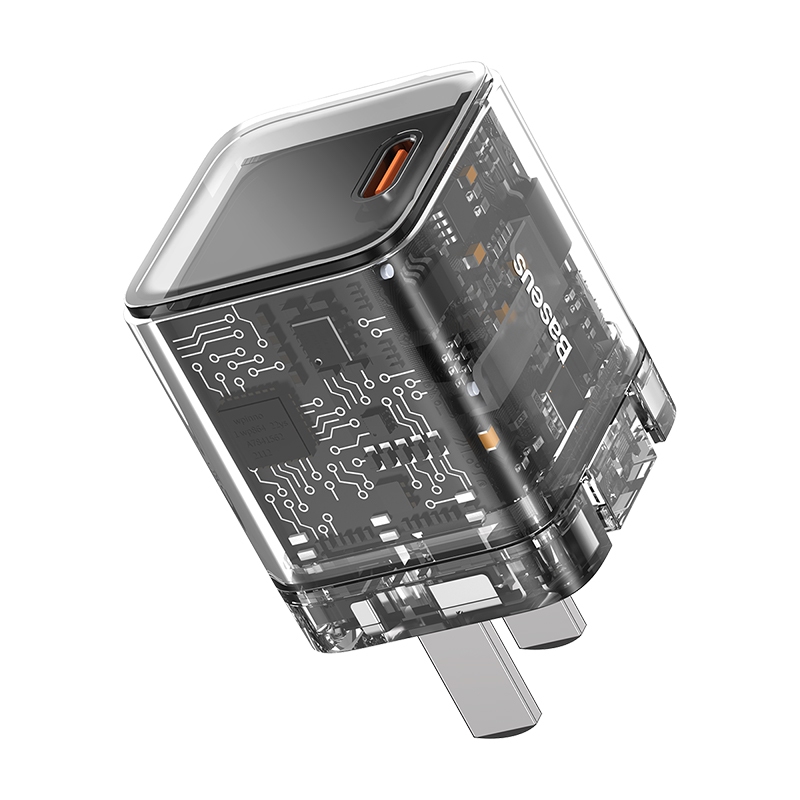 Cốc sạc nhanh dz-as baseus gan5 fast charger 1c 20w