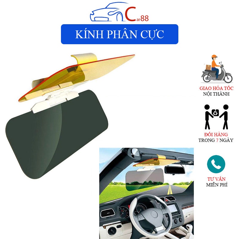 Kính phân cực chống chói lóa khi lái xe ngày và đêm