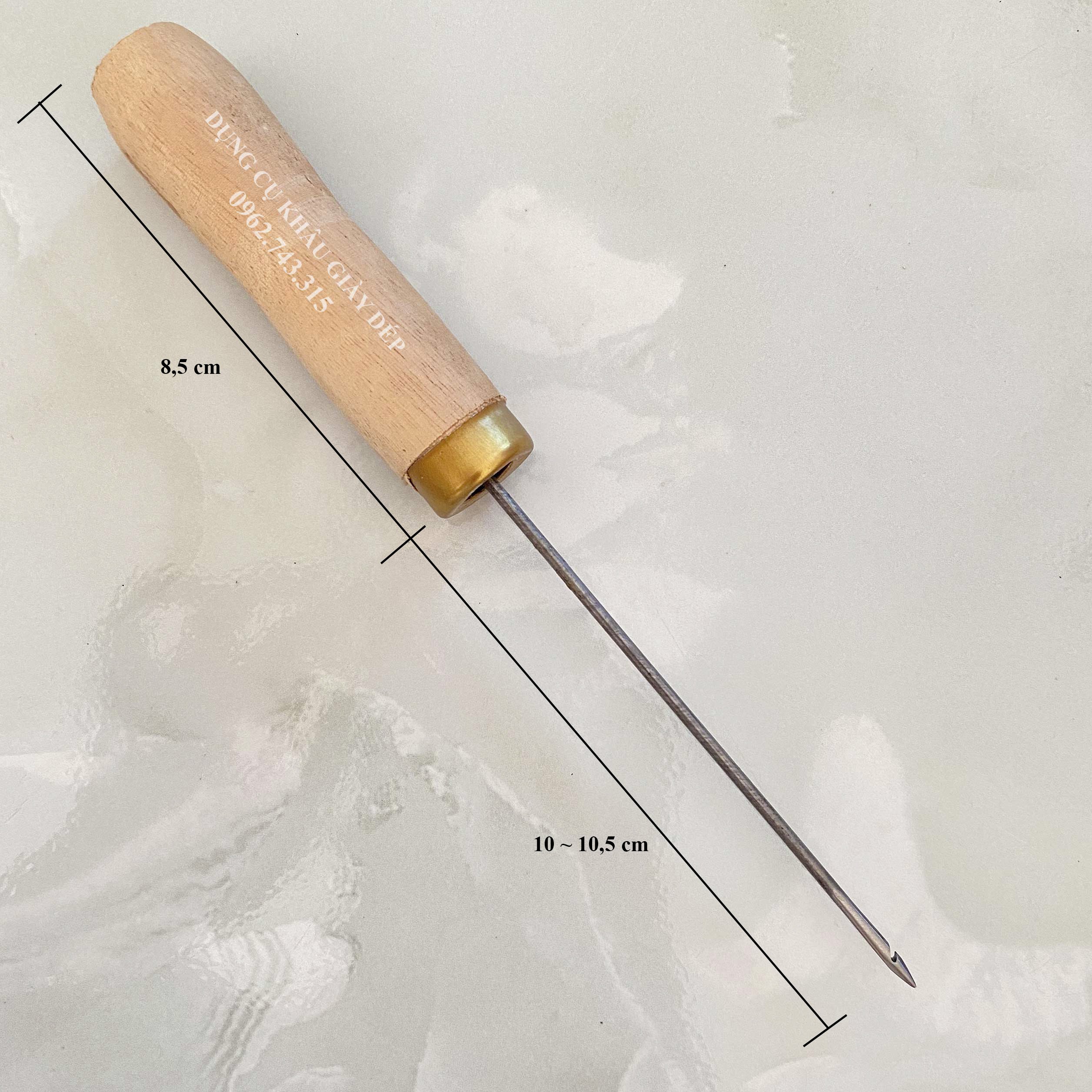 Kim móc khâu giày mũi dài