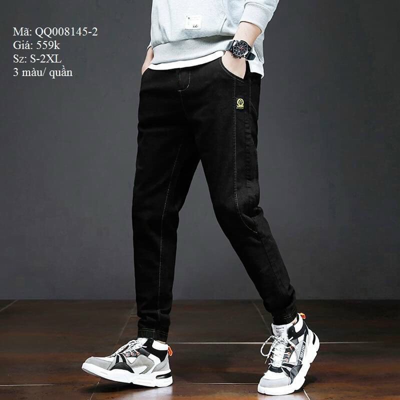 Quần jean nam quần jogger jean nam cao cấp phong cách hàn quốc thời trang Julyshop94 JS691