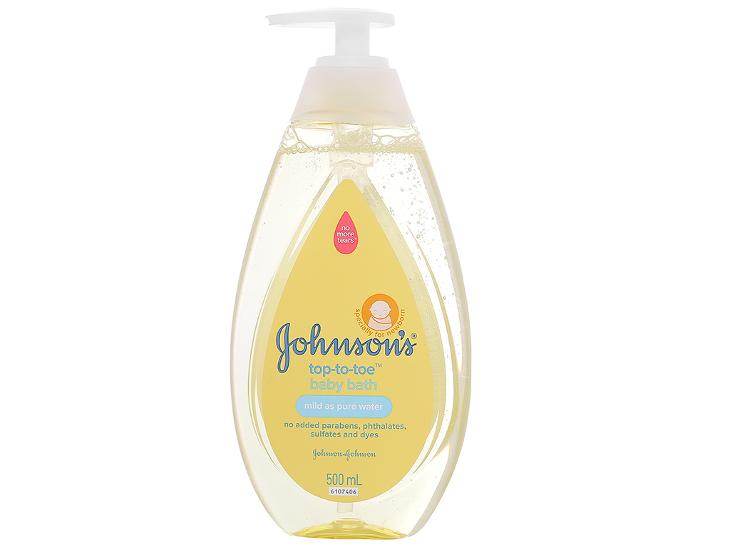 [HCM]Tắm gội toàn thân cho bé Johnsons Baby Top To Toe (500ml)