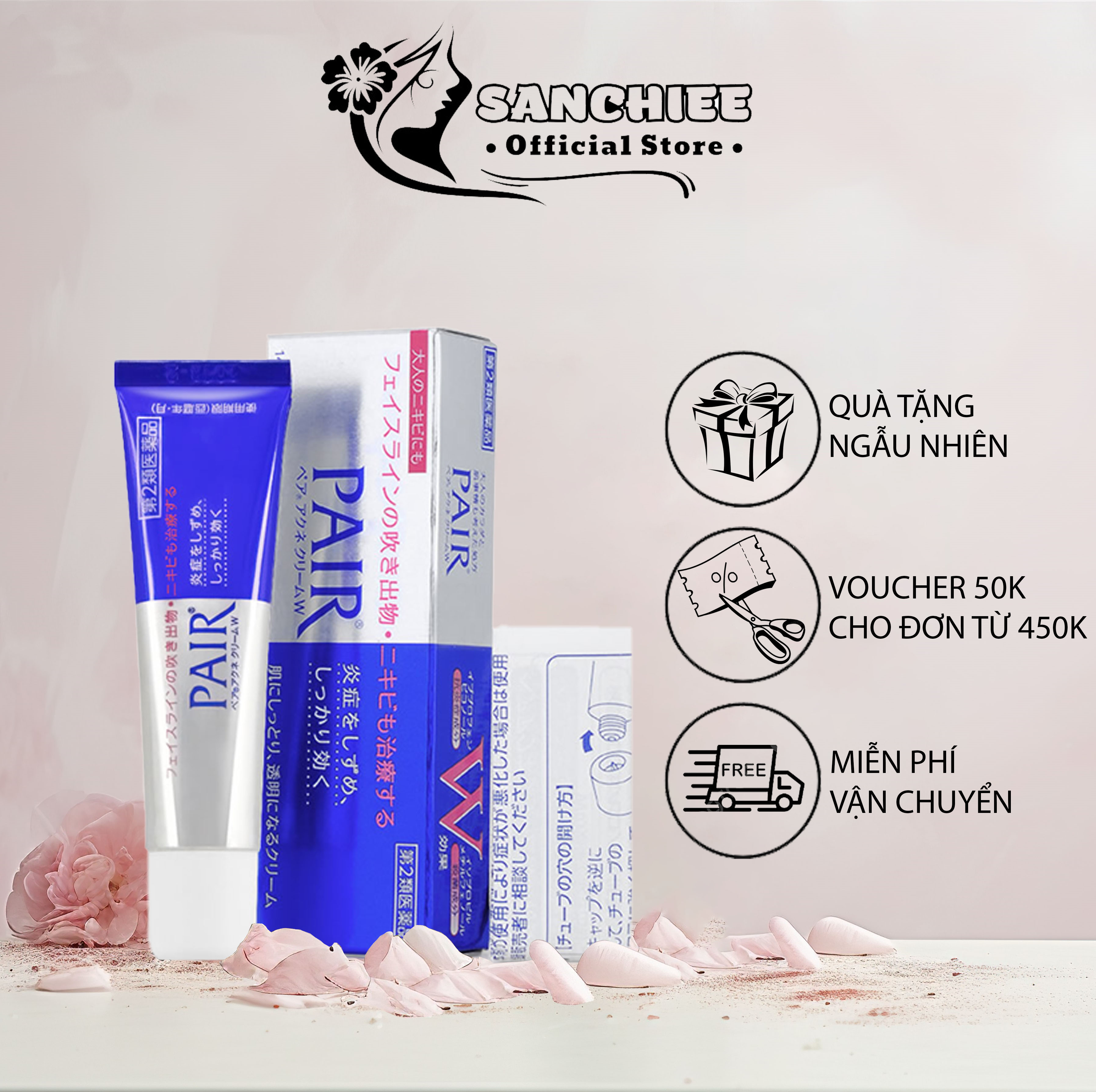 Kem ngừa mụn pair acnes w cream nhật bản - kem mụn pair nhật bản 24gr sạch mụn chỉ trong 7 ngày