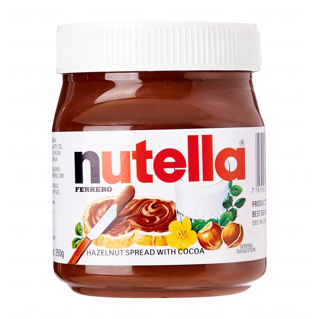 Bơ hạt phỉ Nutella , Bơ phết bánh mì, Mứt hạt phỉ Nutella