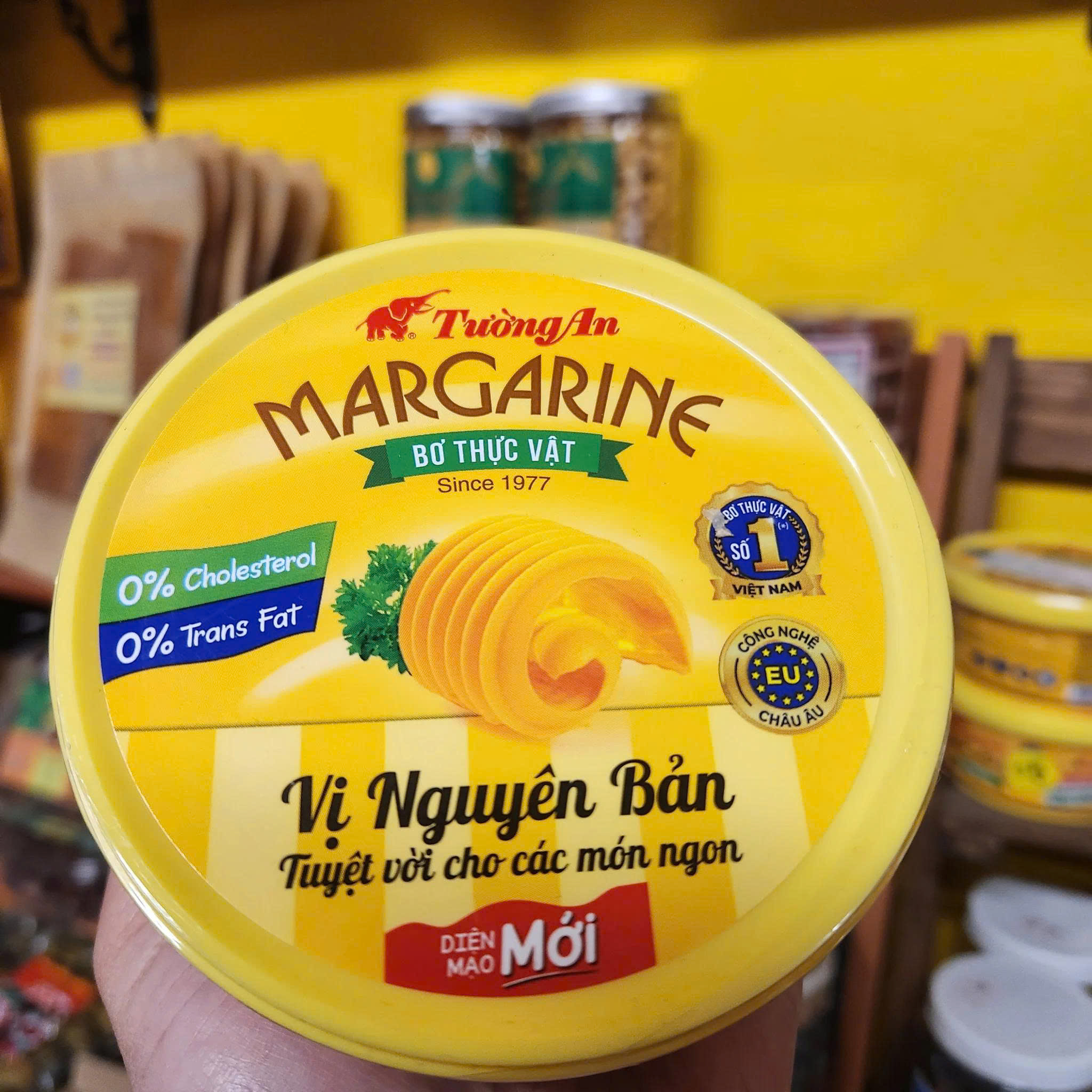 bơ margarine tường an 80g – bơ thực vật béo mịn, tiện dùng nấu ăn & làm bánh