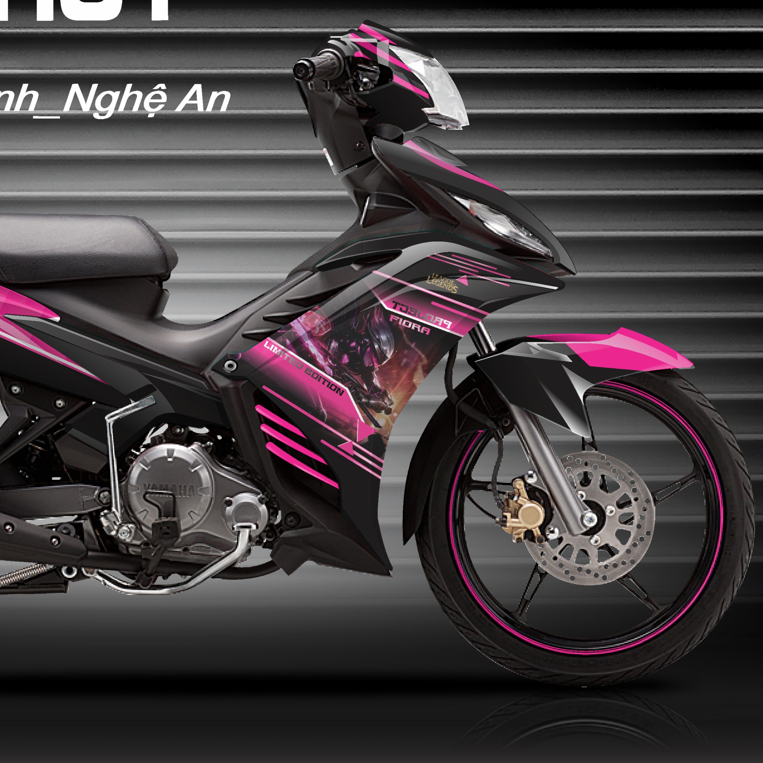 Tem trùm exciter 135 hồng đen, tem exciter 135, team trùm exciter 135, tem xe exciter 135, team trùm ex 135, team xe exciter 135 hồng đen