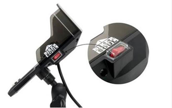 Giá Đỡ Điện Thoại Xe Máy Magfit Bikersoul Ghi Đông Chân Kính Sạc