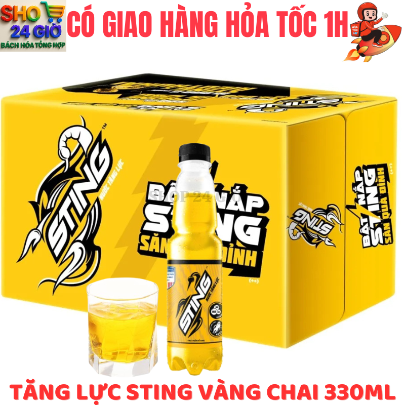 Sting Vàng Thùng 24 Chai 330 Ml - Shop 24 Giờ