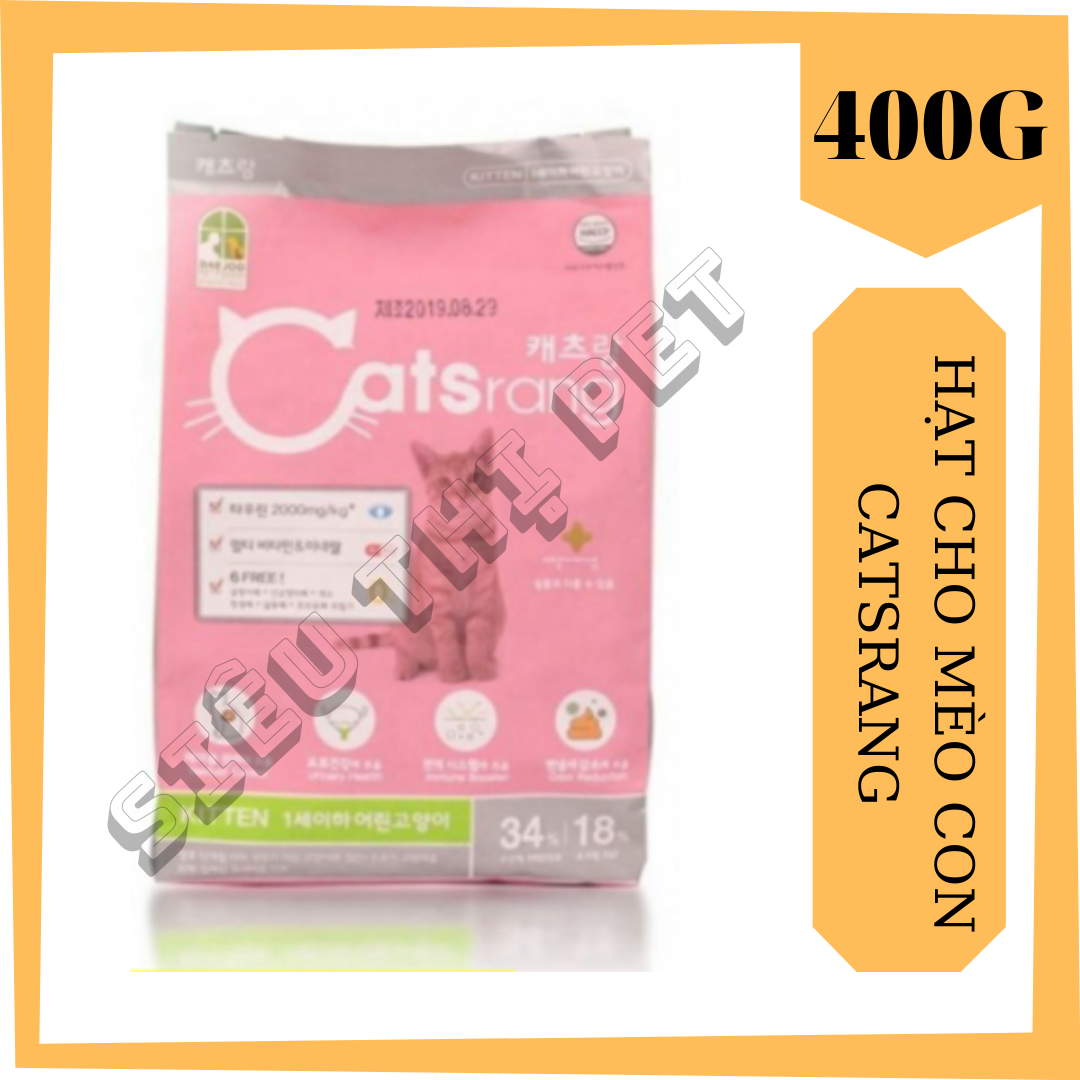 Catsrang - Thức ăn hạt cho mèo nhỏ