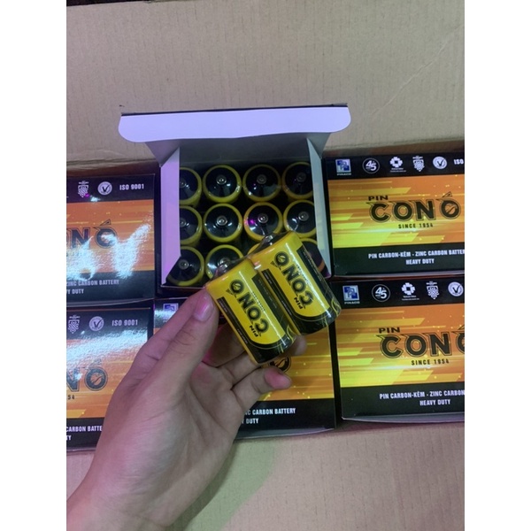 12 viên pin con ó pinaco mẫu mới 1,5v