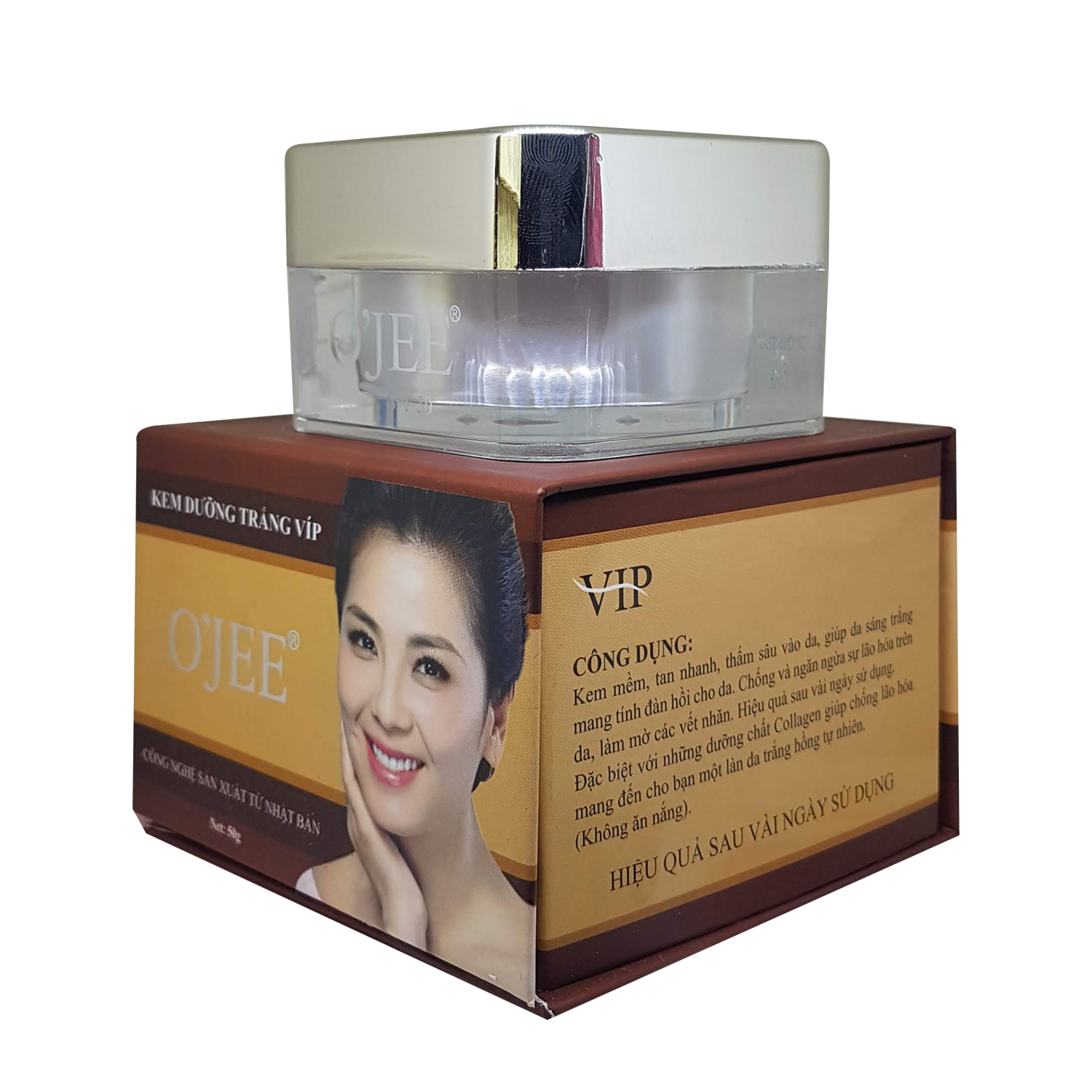 Kem dưỡng trắng vip ojee 50g - kem dưỡng trắng vip ojee 50g