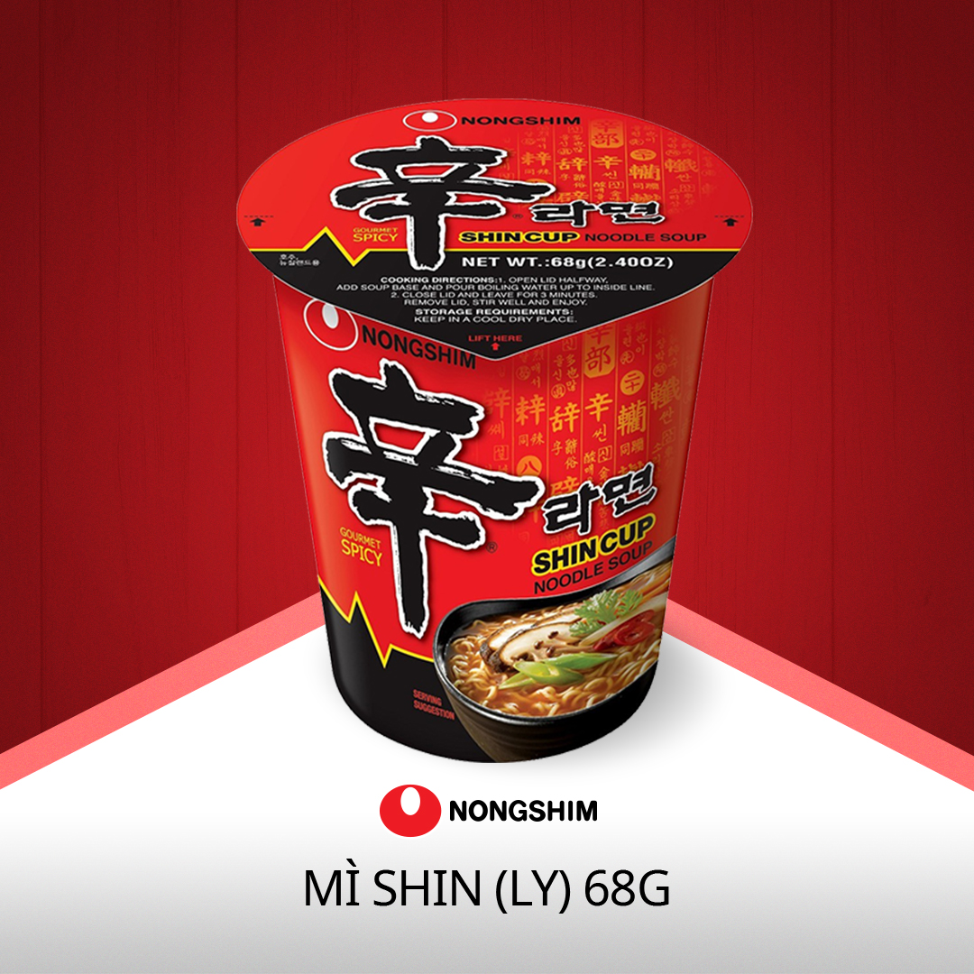 Lịch sử giá Combo mì cay shin ramyun hàn quốc - nongshim - loại ly cập nhật  8/2025 - Mua Thông Minh