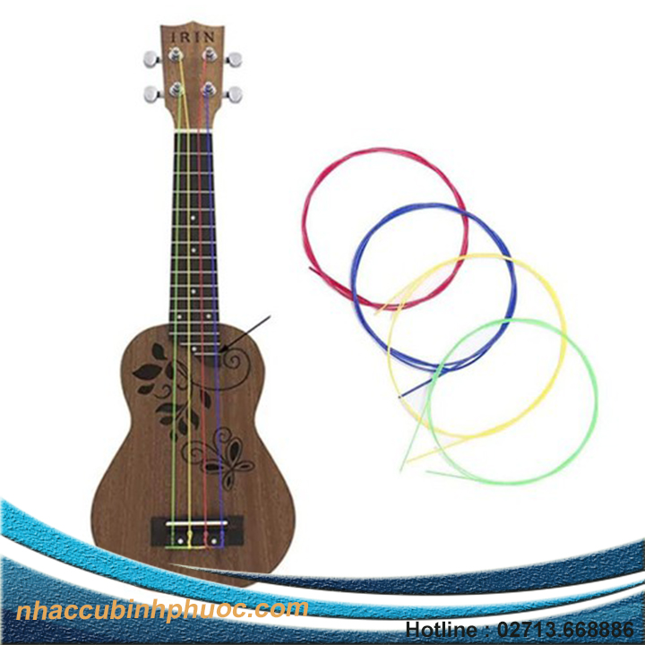 Dây đàn Ukulele Aquila (Italy) nhiều màu sắc