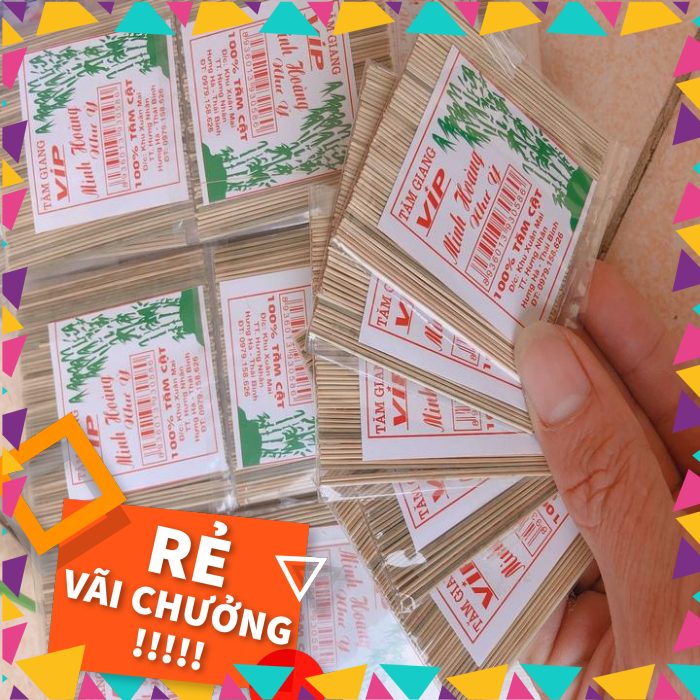 Tăm Vip Xỉa răng vỉ 30 gói nhỏ