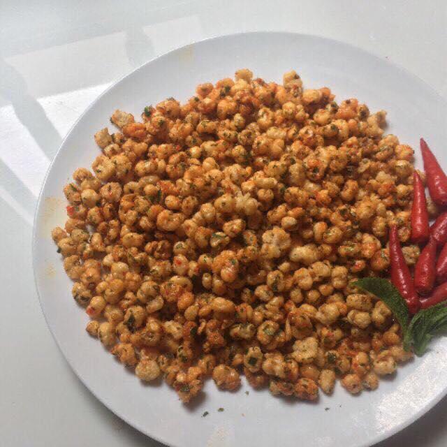 500gr bắp nếp sấy hành thơm ngon giòn rụm